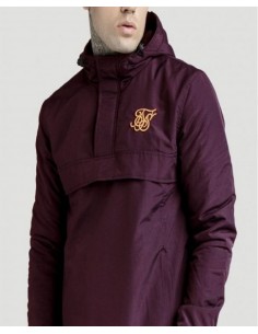 Chaqueta cerrada granate...