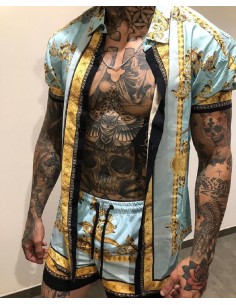 Camisa Lord Light Blue