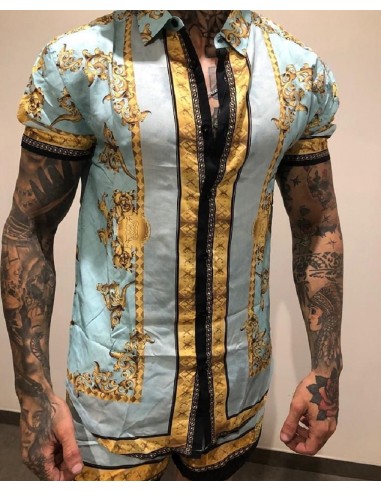 Camisa Lord Light Blue