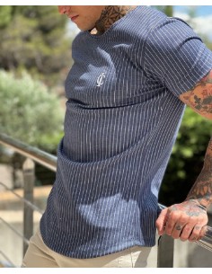 ic wear camiseta azul rallas 2