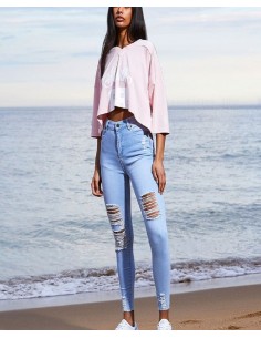 Camiseta rosa pastel 2