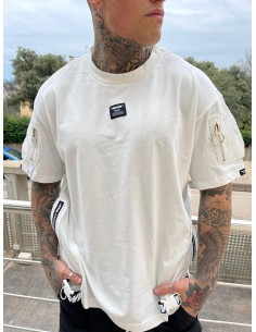 Camiseta Blanca Rejilla