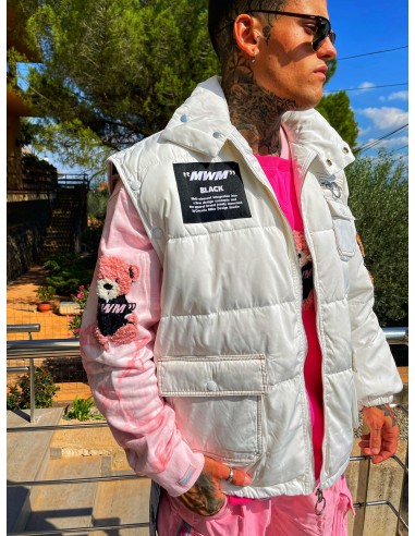 Chaqueta /Chaleco Blanca Osos