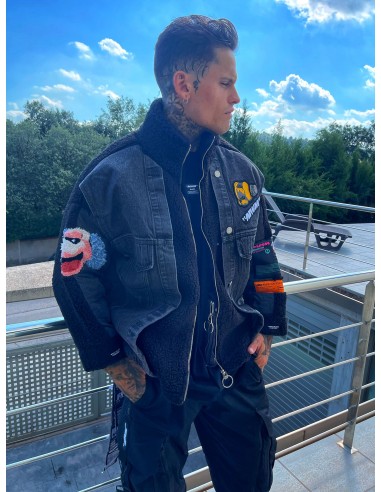 Chaqueta Tejana Negra