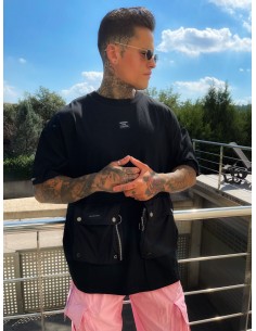 Camiseta Manga Corta Negra