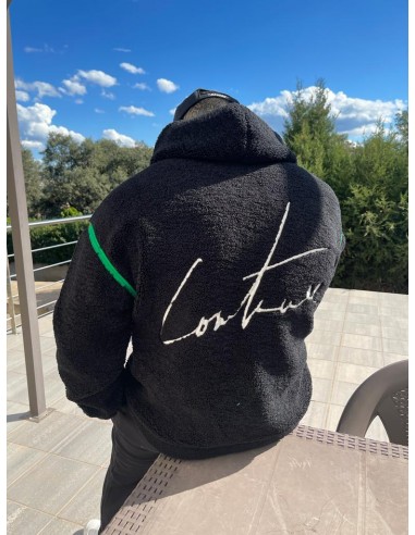 Sudadera Borg Hood With Nylon Pocket...