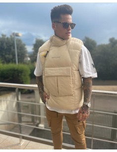 Chaleco Beige