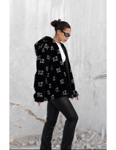 Pantalon Negro Efecto Piel 2