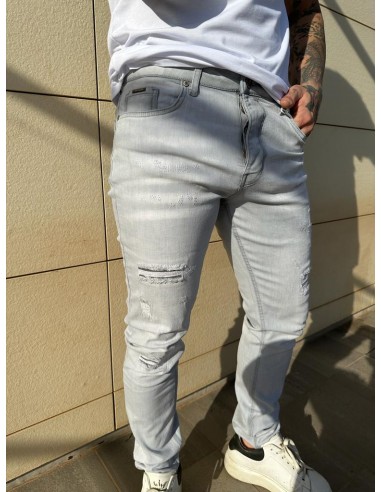 Jeans Sixth June Grey Slim