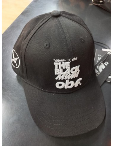 Gorra Negra logo Blanco