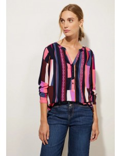 Blusa Estampada Multicolor