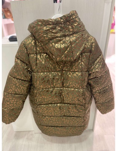 Chaqueta Kaki Oro c/capucha fija