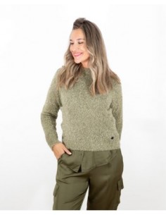 Jersey manga larga Brillo...