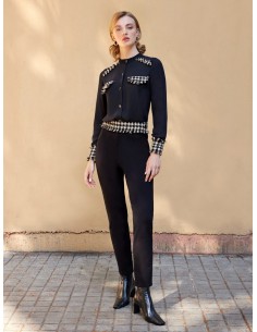 Blusa Gasa Bolsillos...