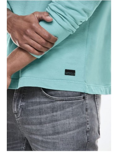 Polo Manga Larga S/Cuello con Botones...