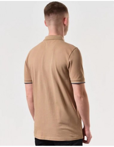 Polo Manga Corta Sakai Cognac