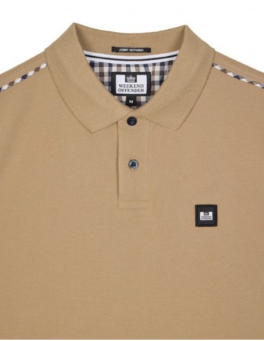 Polo Manga Corta Sakai Cognac