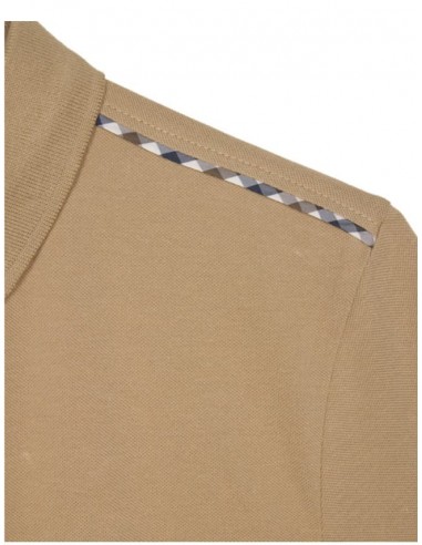 Polo Manga Corta Sakai Cognac