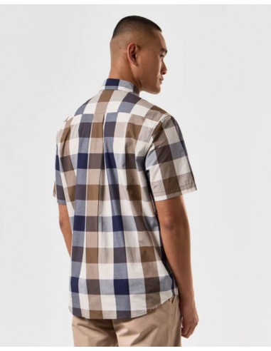 Camisa Manga Corta Cuadros Joyce