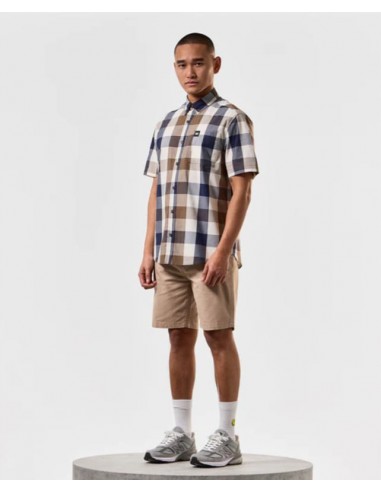 Camisa Manga Corta Cuadros Joyce