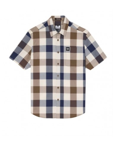 Camisa Manga Corta Cuadros Joyce