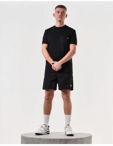 Camiseta Manga Corta Negra Tabiti