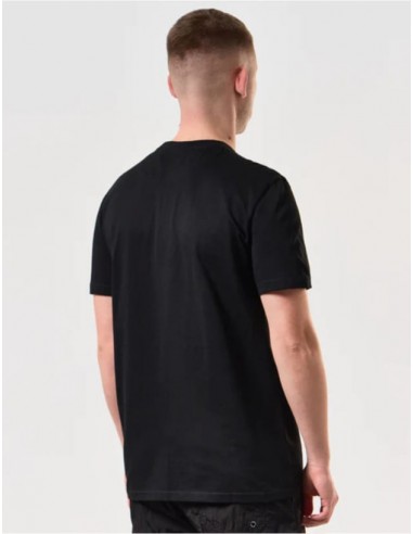 Camiseta Manga Corta Negra Tabiti