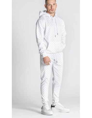 Sudadera Blanco Logos con Capucha