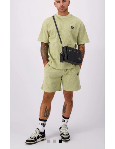 Camiseta Monogram Waffle Tee  Green/...