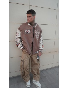 Chaqueta Bomber  Brown MWM