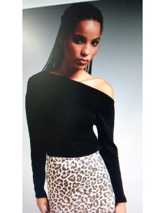 Jersey Negro manga Larga...