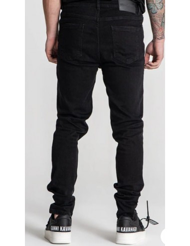 Tejano Negro con Roturas