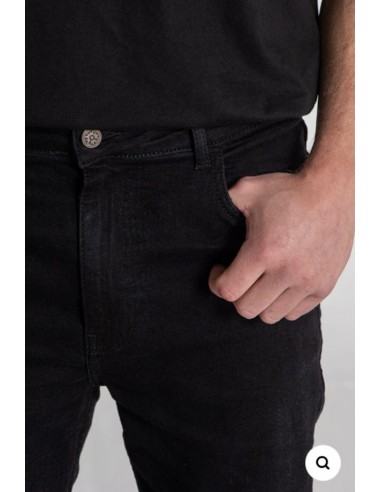 Tejano Negro con Roturas