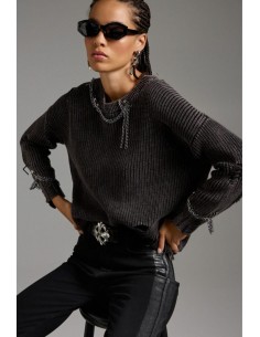 Jersey Gris Marengo Con...