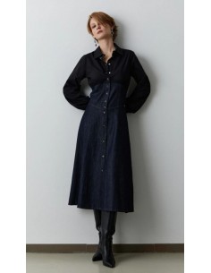 Vestido Largo tejano y...