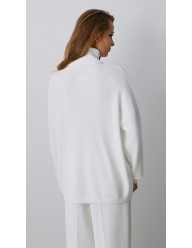 Jersey Cuello Alto Blanco