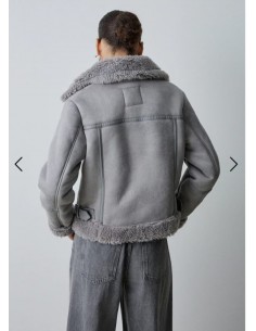 Chaqueta Gris con Pelo... 2
