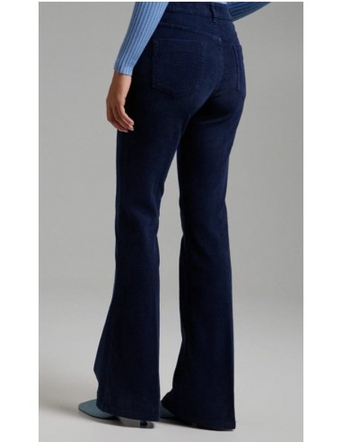 Pantalón Pana Azul campana