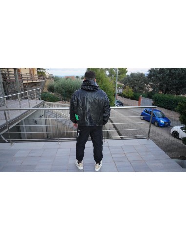 Chaqueta Negra Interior Extraible de...