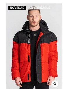 Chaqueta C/Capucha Negra /Roja