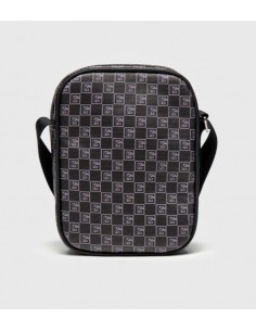 Bolso Bandolera Gris Logos 2