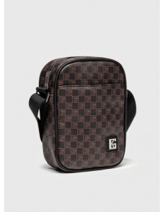 Bolso Bandolera Marron Logos