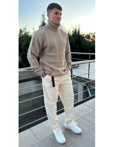 Pantalón de Pana Blanco