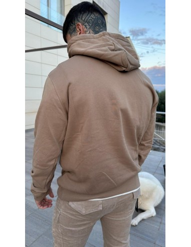 Sudadera con Capucha Oso color Camel