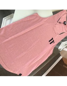 Camiseta tirantes rosa