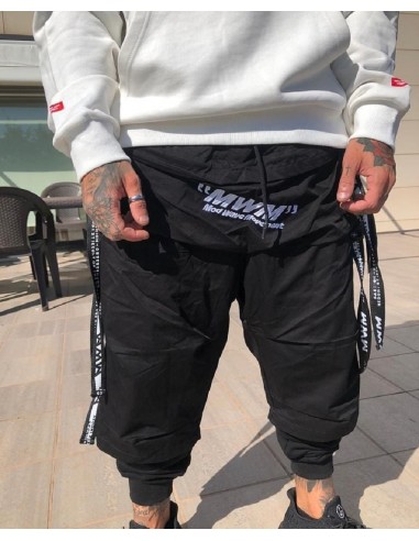 pantalón combinado de chandal  gris