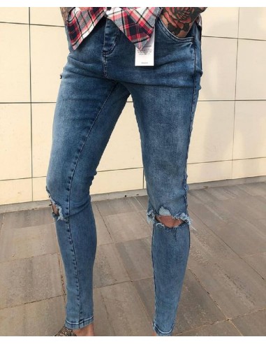 Jeans skinny  azul claro