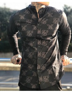 Camisa negra logos 2