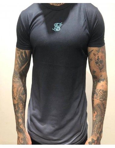 Camiseta degradada gris